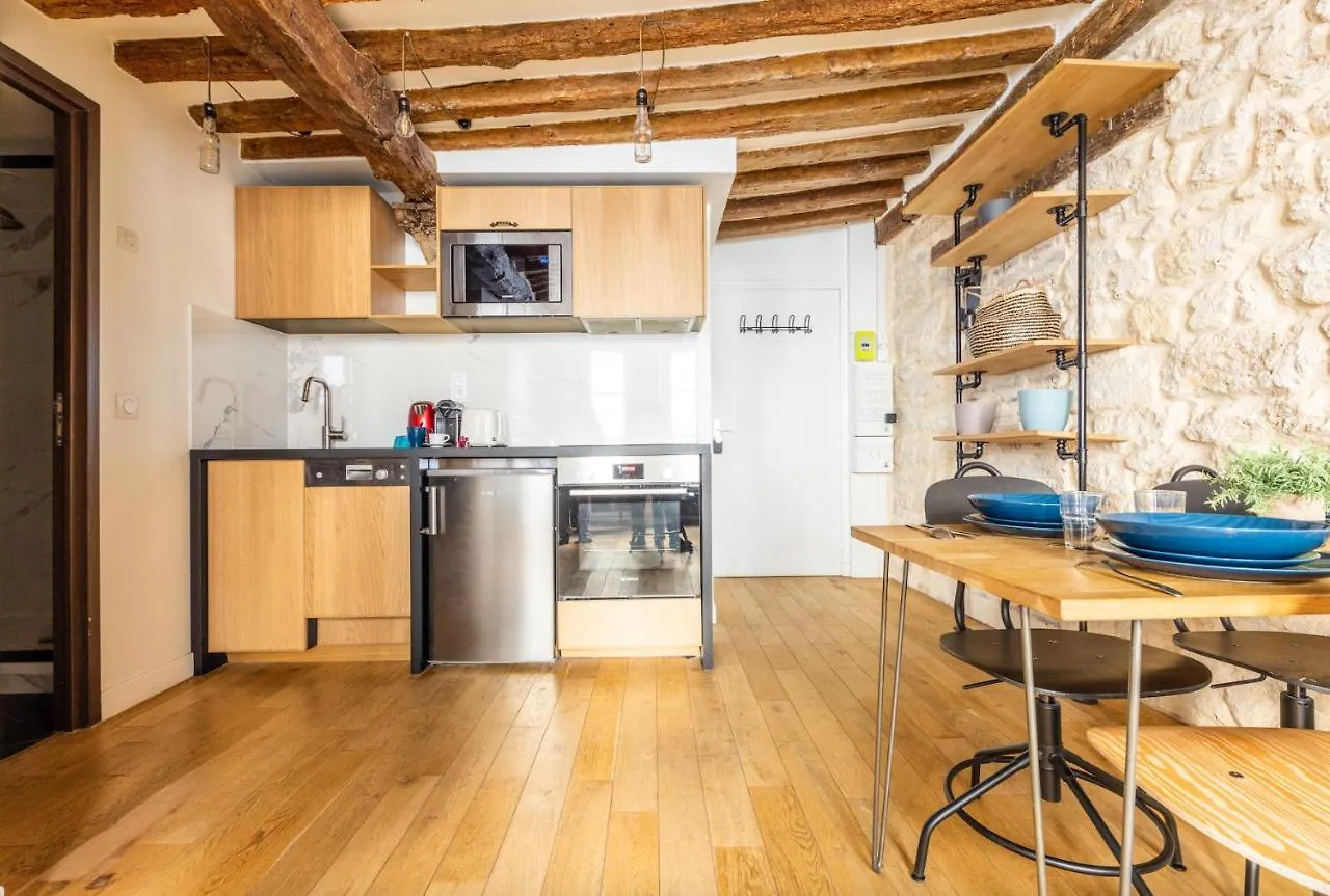 Apartmán Peaceful - 1br-4p - Arts Et Metiers