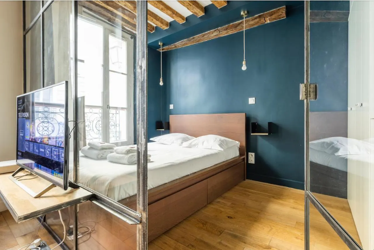 Peaceful - 1br-4p - Arts Et Metiers Apartmán *